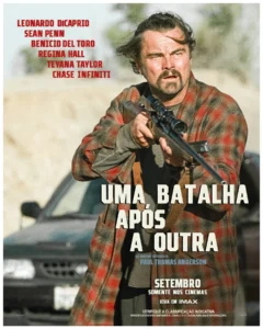 Primeiro pôster do filme uma batalha após a outra