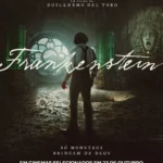 Victor Frankenstein em seu laboratório no pôster oficial do filme Frankenstein (2025)