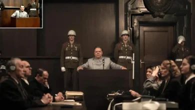 Cena de Nuremberg (2025), filme de guerra estrelado por Russell Crowe e Rami Malek