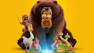 Cena promocional de “Cara de Um, Focinho de Outro”, nova animação da Pixar com animais reunidos, estreia em 05 de março de 2026.