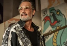 Rodrigo Santoro como Abu em teaser de Corrida dos Bichos (2026), filme do Prime Video dirigido por Fernando Meirelles