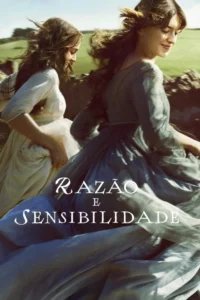 Pôster oficial de Razão e Sensibilidade (2026) mostra Daisy Edgar-Jones e Esmé Creed-Miles como as irmãs Elinor e Marianne Dashwood em uma paisagem campestre.