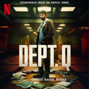 Capa da trilha sonora de Dept. Q, série policial da Netflix, de 2025
