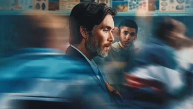 Cena de Steve, drama da Netflix estrelado por Cillian Murphy, inspirado no livro Shy de Max Porter.