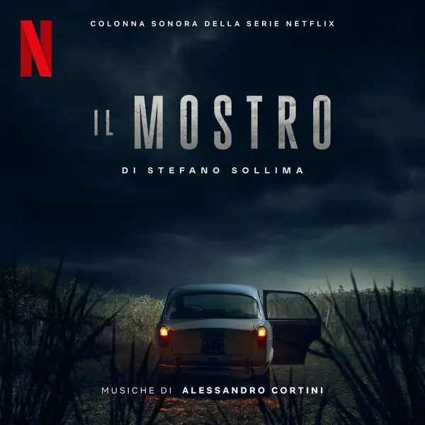 Capa da trilha sonora da minissérie O Monstro de Florença (Il Mostro), composta por Alessandro Cortini e dirigida por Stefano Sollima.
