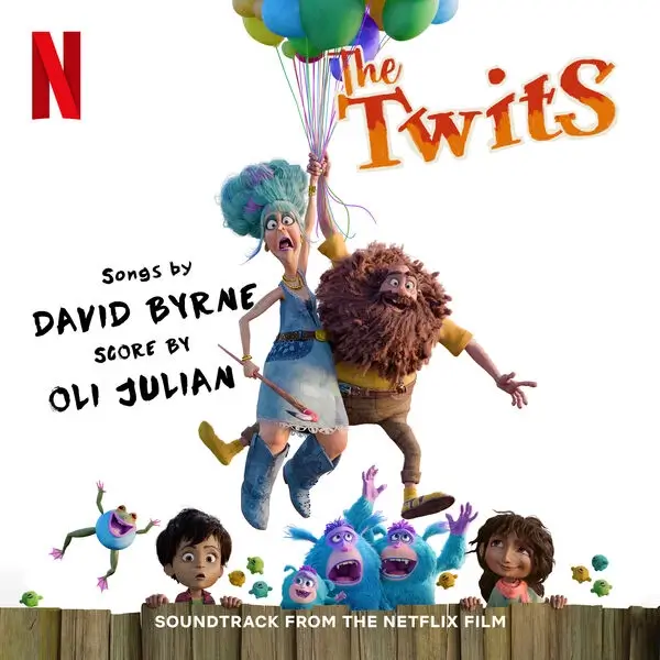 Capa da trilha sonora de Os Pestes Capa da trilha sonora de Os Pestes (The Twits), animação da Netflix com músicas de David Byrne e trilha composta por Oli Julian.
