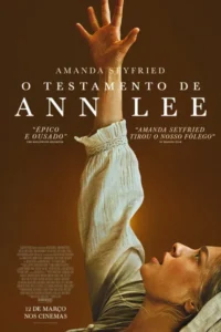 Pôster oficial de O Testamento de Ann Lee (2025), estrelado por Amanda Seyfried