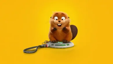 Rei George, castor da animação Cara de Um, Focinho de Outro (Hoppers), em imagem promocional da nova animação da Pixar dirigida por Daniel Chong