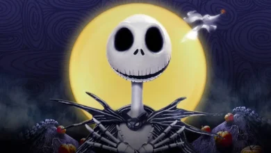 ack Skellington diante da lua cheia em cena de O Estranho Mundo de Jack (1993), animação dirigida por Henry Selick baseada em criação de Tim Burton