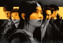 Park Bo-young, Kim Hee-won, Lee Kwang-soo, Lee Hyun-wook e Kim Sung-cheol em pôster promocional da série Terra do Ouro (2026)