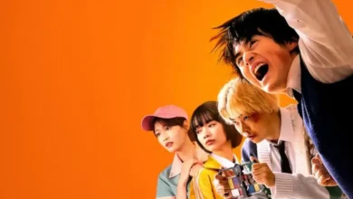 Oji Suzuka, Ai Mikami, Araki Sugô e Mieko Harada em imagem promocional da série japonesa Viral Hit (2026), baseada no webtoon de sucesso.