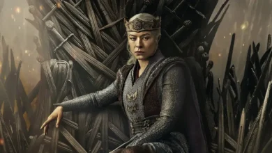 Emma D'Arcy como Rhaenyra Targaryen em A Casa do Dragão Temporada 3