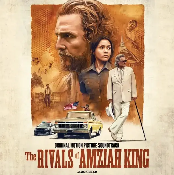 Capa da trilha sonora de Os Rivais de Amziah King (2025), filme estrelado por Matthew McConaughey
