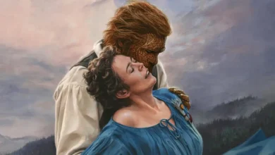 Alexander Skarsgård e Olivia Colman em cena do filme A Pescadora Solitária (2026).