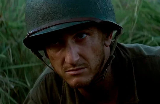Além da Linha Vermelha Cena de Além da Linha Vermelha (1998)