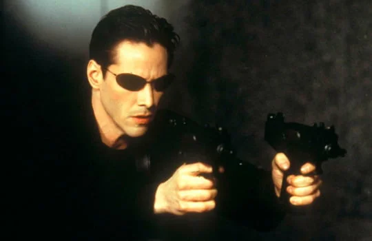 Keanu Reeves em Matrix