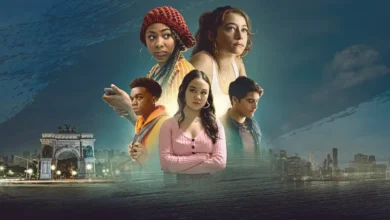 Odley Jean, Odessa A'zion, Maliq Johnson, Amalia Yoo e Amir Bageria em Grand Army, série da Netflix de 2020