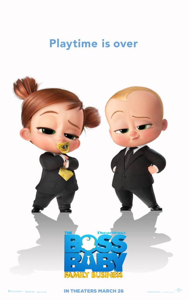 The boss baby family business poster -