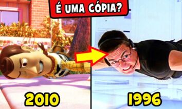 35 vezes que a PIXAR e a DISNEY COPIARAM um FILME FAMOSO