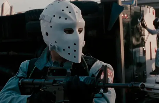 Filme de assalto com máscara