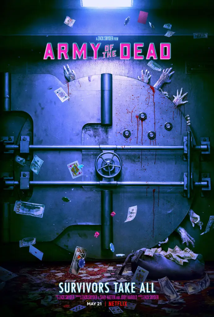 Army of the Dead (2021) Netflix pôster Pôster de Army of the Dead