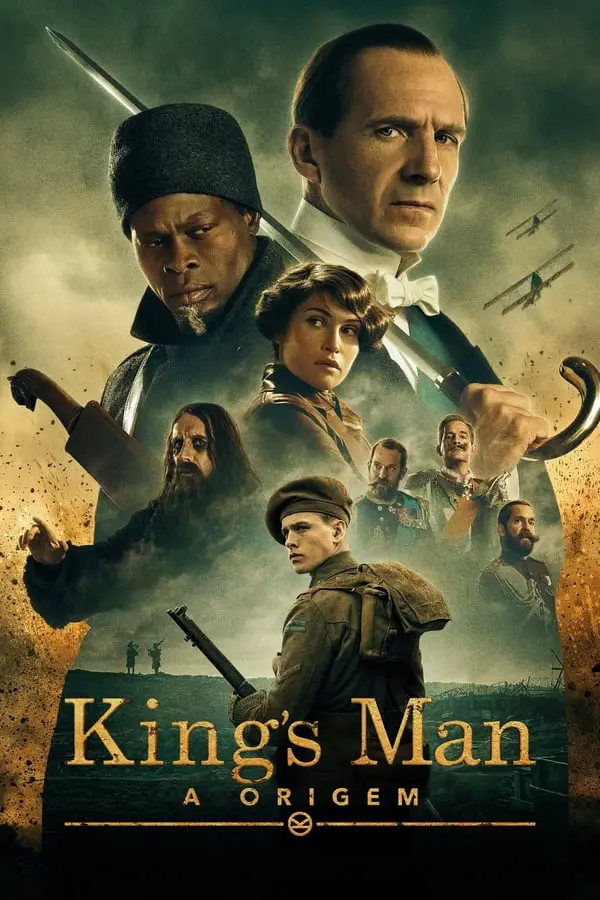 kings man a origem poster Novo pôster de King's Man: A Origem (2021)
