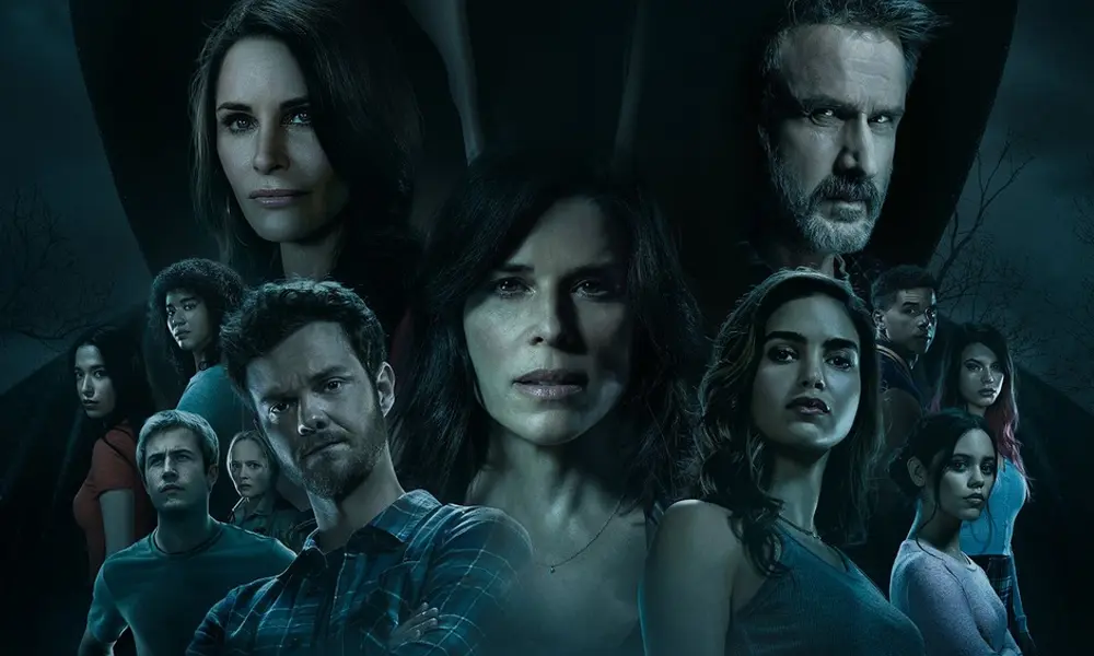 elenco reunido em novo poster de panico 5 Elenco reunido em novo pôster de "Pânico 5"