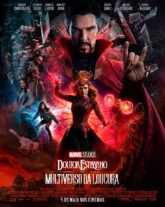 Pôster de Doutor Estranho no Multiverso da Loucura