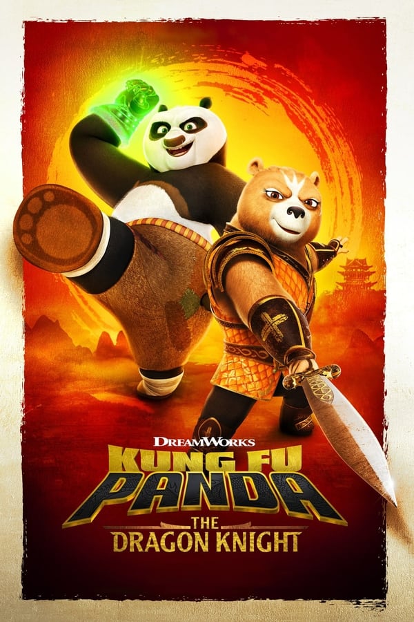 Kung-Fu-Panda-O Cavaleiro-Dragão-poster-Netflix