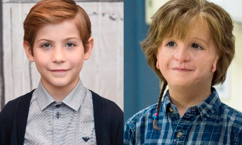 Makeup by Jacob Tremblay in Extraordinary