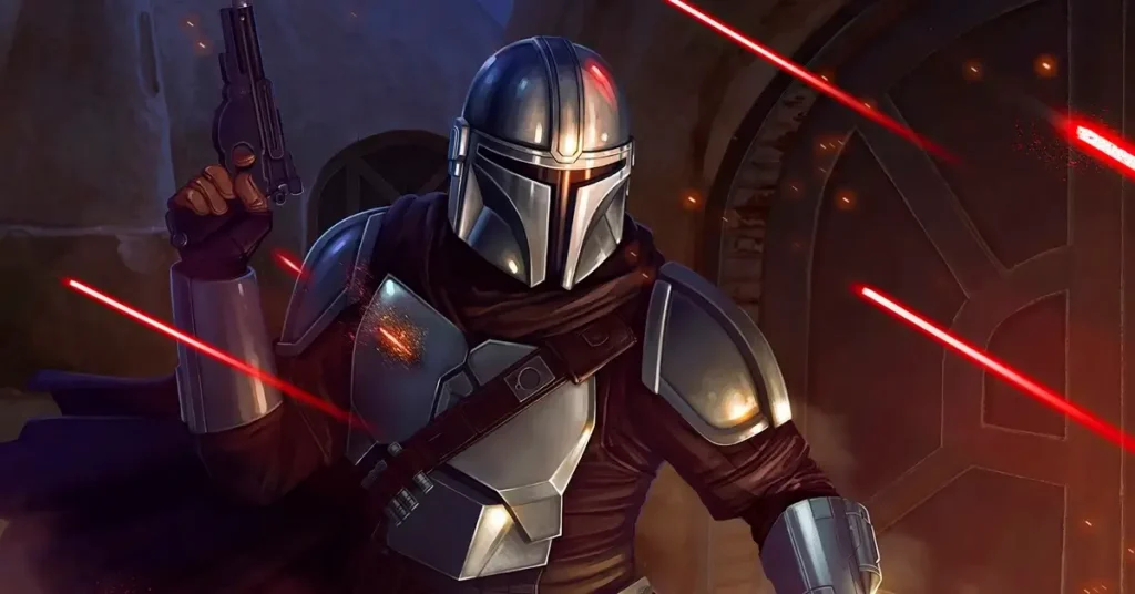 serie the mandalorian The Mandalorian em cena de ação com sabres de luz, série da Disney que utilizou estrutura episódica com diferentes diretores