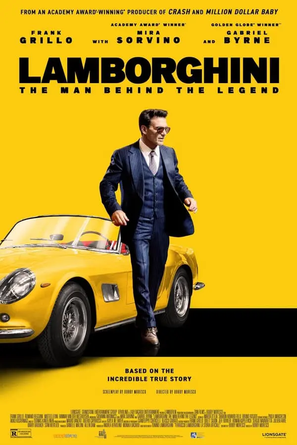 Pôster de Lamborghini: O Homem Por Trás da Lenda