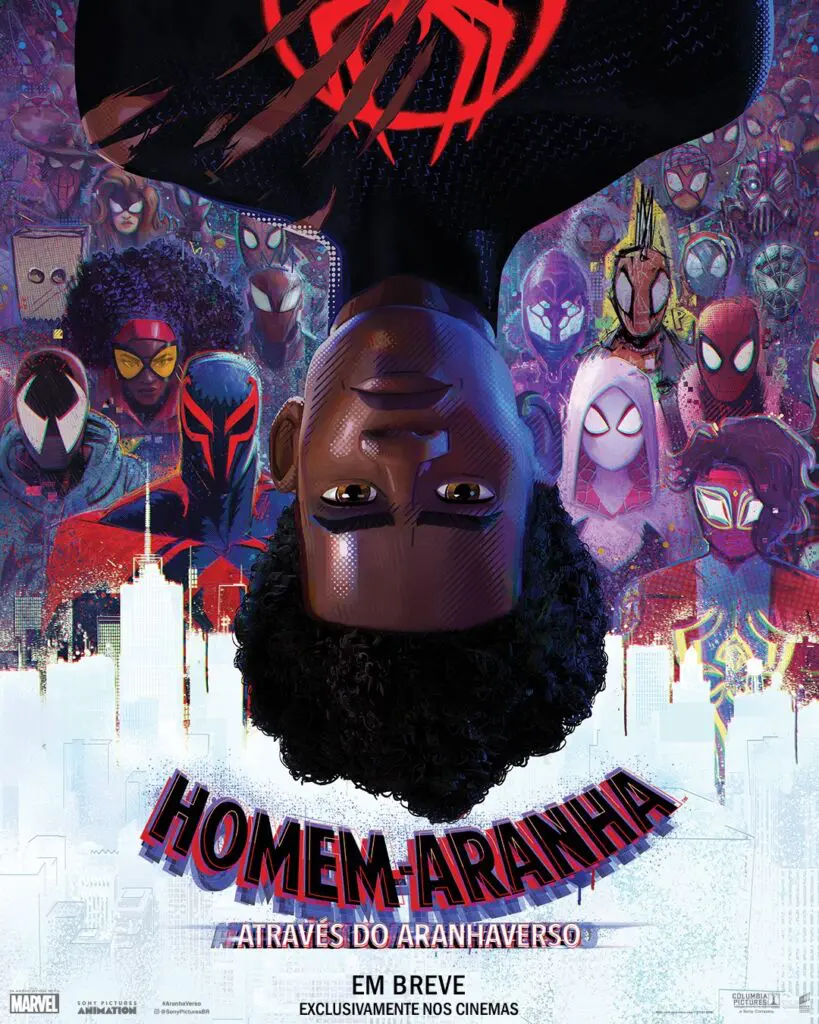 Pôster de Homem-Aranha: Através do Aranhaverso