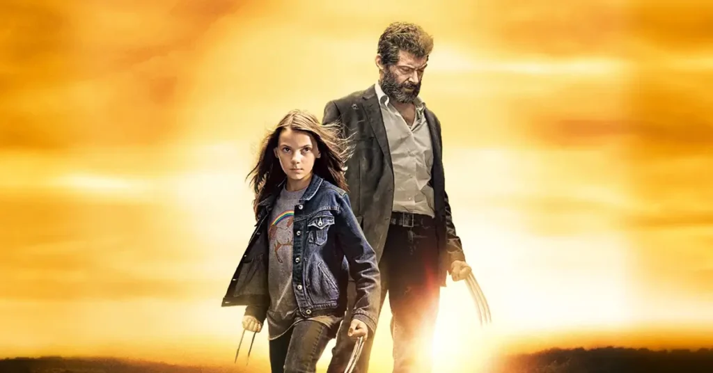 Hugh Jackman e Dafne Keen como Logan e Laura em cena de Logan (2017)