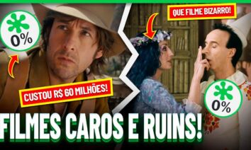 5 Filmes muito caros com 0% no Rotten Tomatoes