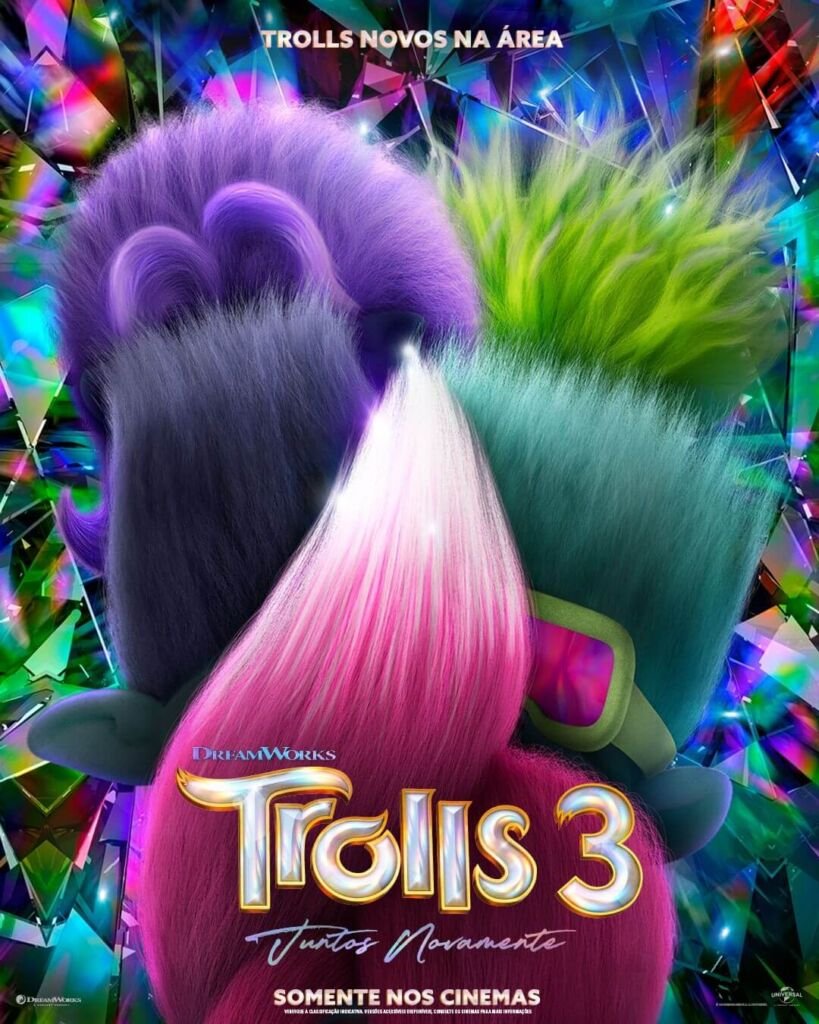 Pôster Nacional De Trolls 3