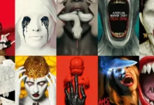 American Horror Story: montagem com imagens marcantes das temporadas da série