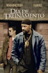 Imagem de 'Dia de Treinamento' (2001), mostrando Denzel Washington como o detetive Alonzo Harris, papel que lhe rendeu o Oscar de Melhor Ator.