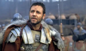 Russell Crowe como General Maximus