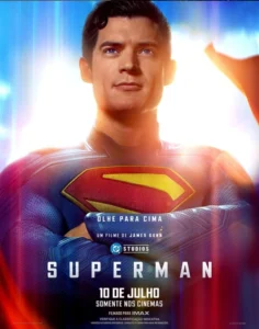 Pôster do filme Superman, de 2025