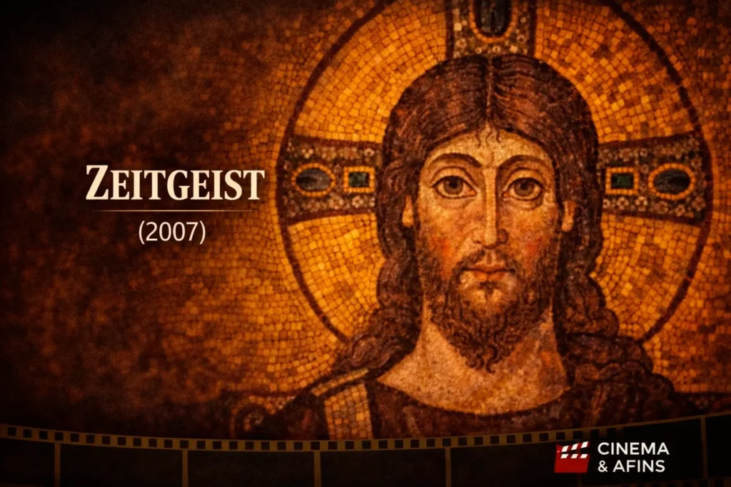 Imagem simbólica usada no documentário Zeitgeist (2007), que aborda a figura de Jesus Cristo