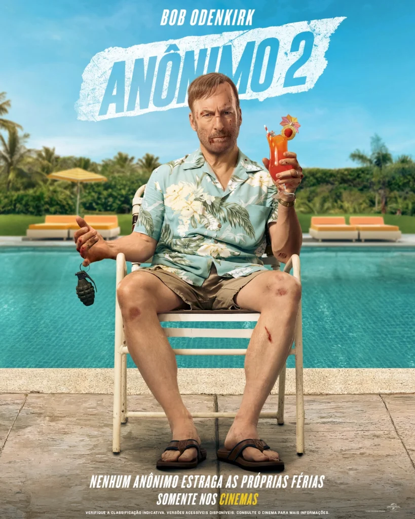 Pôster brasileiro do filme Anônimo 2 (Nobody 2)