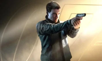 James Bond jovem empunhando uma arma em imagem promocional do jogo 007: First Light