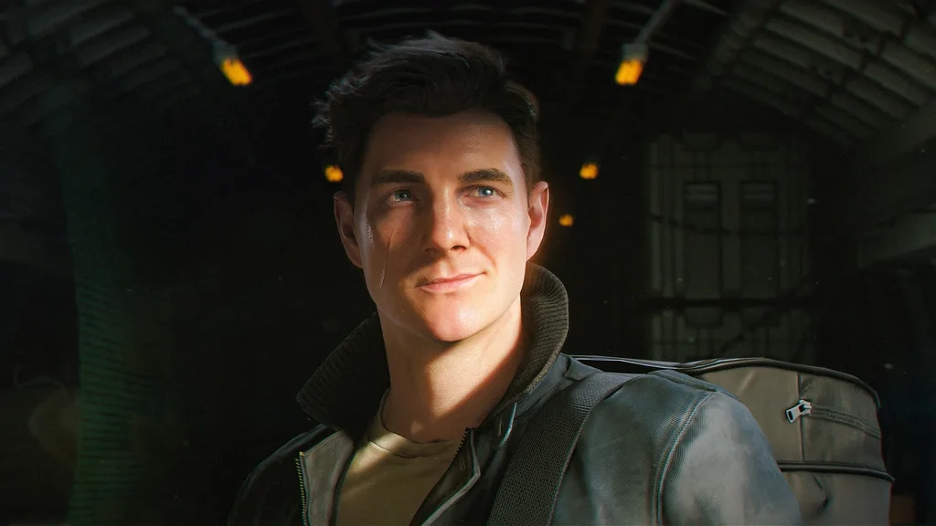 James Bond jovem sorrindo em cena do trailer de anúncio do jogo 007: First Light