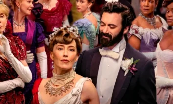 Elenco de A Idade Dourada em baile elegante na 3ª temporada da série da HBO.