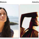 Alice Braga e sua personagem Angélica no filme Cidade de Deus (2002), em comparação antes e depois