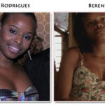 Roberta Rodrigues em comparação com sua personagem Berenice em Cidade de Deus (2002)