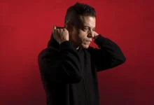 Rami Malek como Elliot Alderson em imagem promocional da série Mr. Robot.
