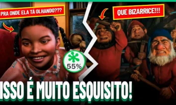 Cena de animações com expressões e poses estranhas que exemplificam o Vale da Estranheza
