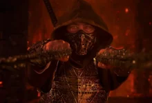 Hiroyuki Sanada como Scorpion em cena intensa do trailer de Mortal Kombat 2 (2025)